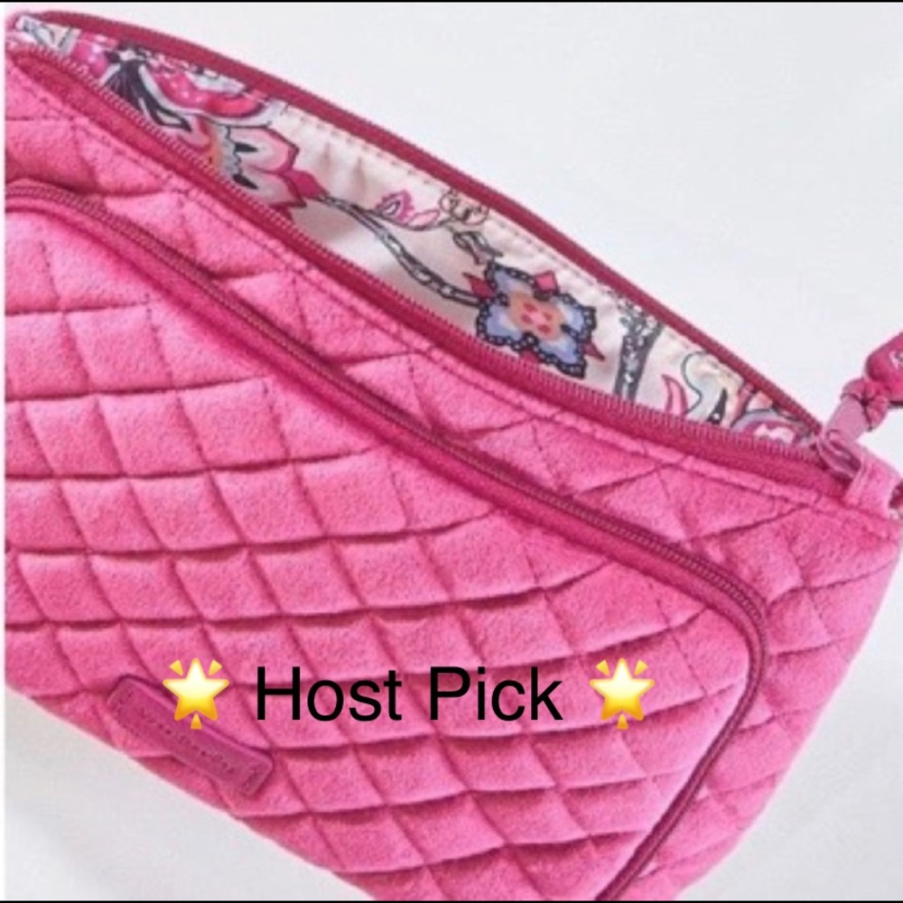 NWT Vera Bradley Pink Cosmetics Organizer